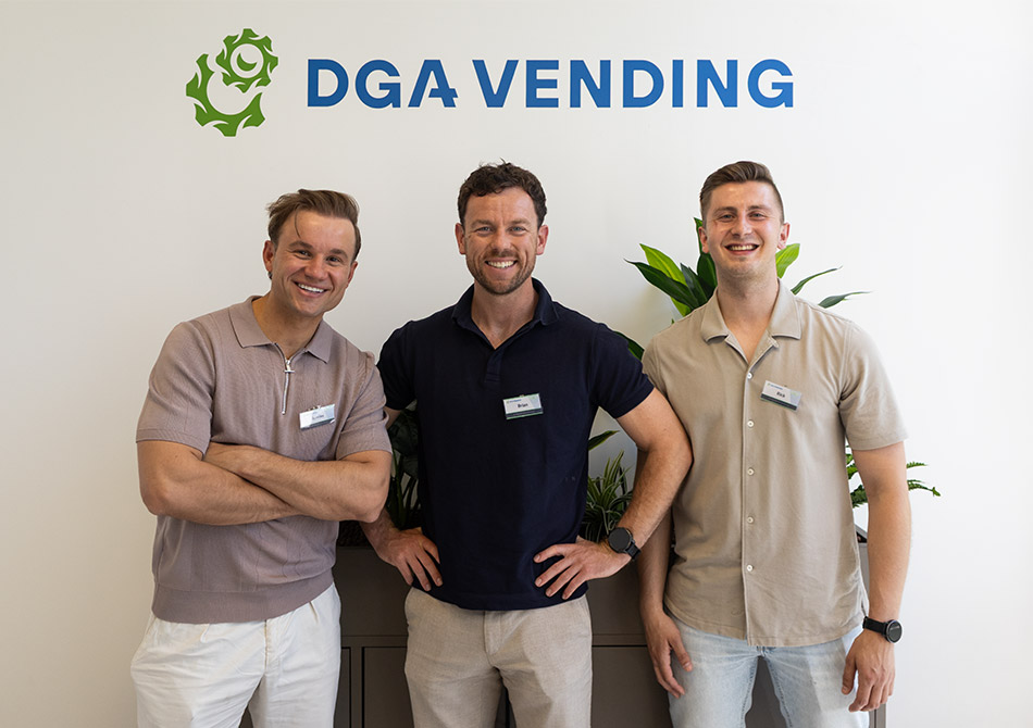 Ansprechpartner für Kunden in Deutschland ist Account-Manager Rick Schwiening (r.), der von den Geschäftsführern Jurriën Aalbers (l.) und Brian de Groot sowie dem niederländischen Team unterstützt wird. Foto: Nolte