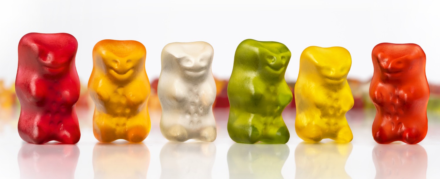 Seit 1922 haben sich die Haribo-Goldbären in Form und Größe verändert. Nach 100 Jahren sind sie aber immer noch ein sehr wichtiges Produkt für den Hersteller. Foto: Haribo
